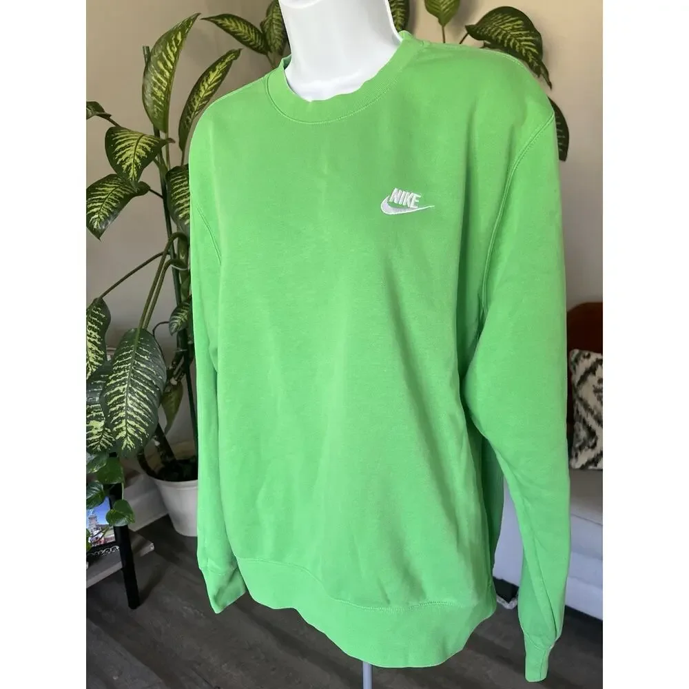 Green Nike Lounge Sweatshirt Size Medium #1020